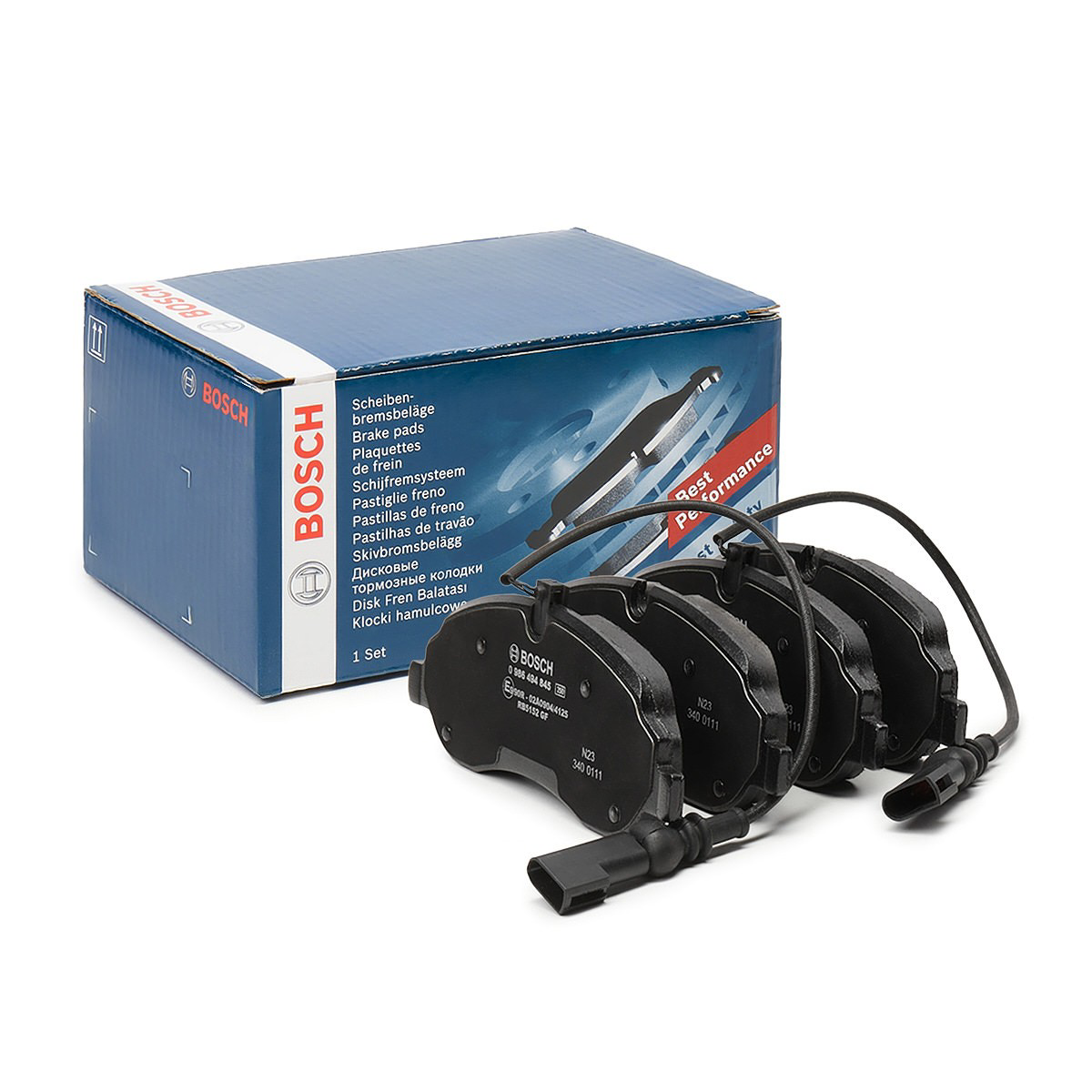 Гальмівні колодки Bosch 0986494845 ціна, від 43.80 USD