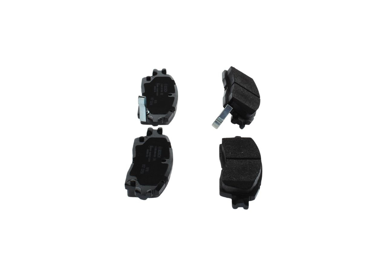Задні гальмівні колодки 0986494858 Bosch