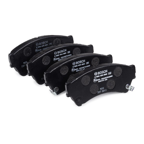 Передні тормозні колодки 0986494860 Bosch