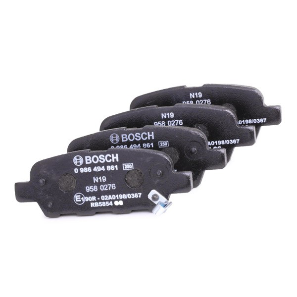 Купити 0986494861 Bosch Задні колодки