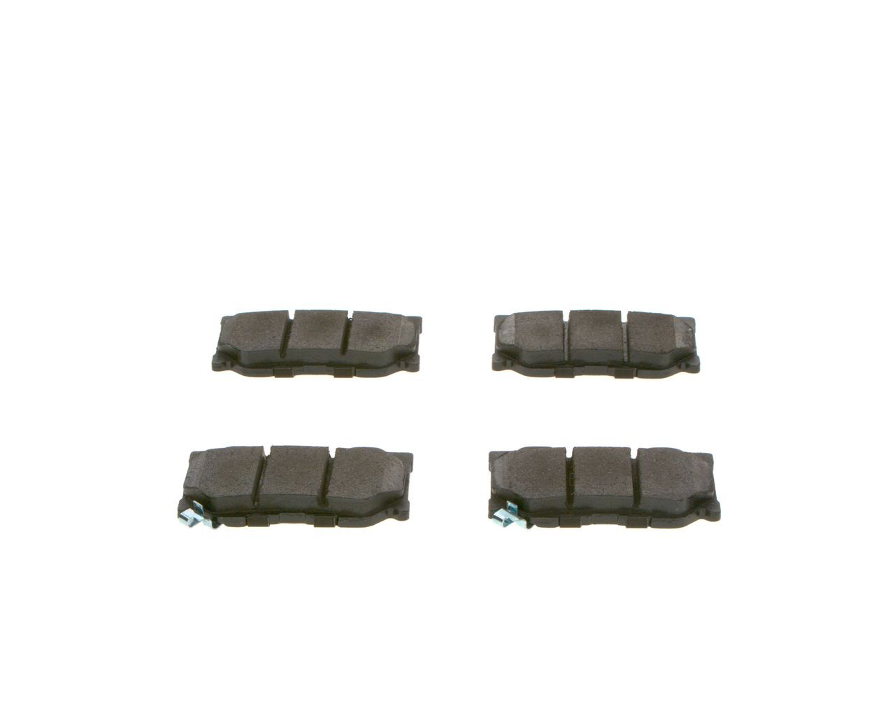 Задні гальмівні колодки 0986494863 Bosch