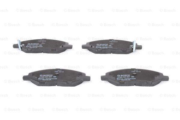 Купити 0986494867 Bosch Колодки гальмівні передні, дискові