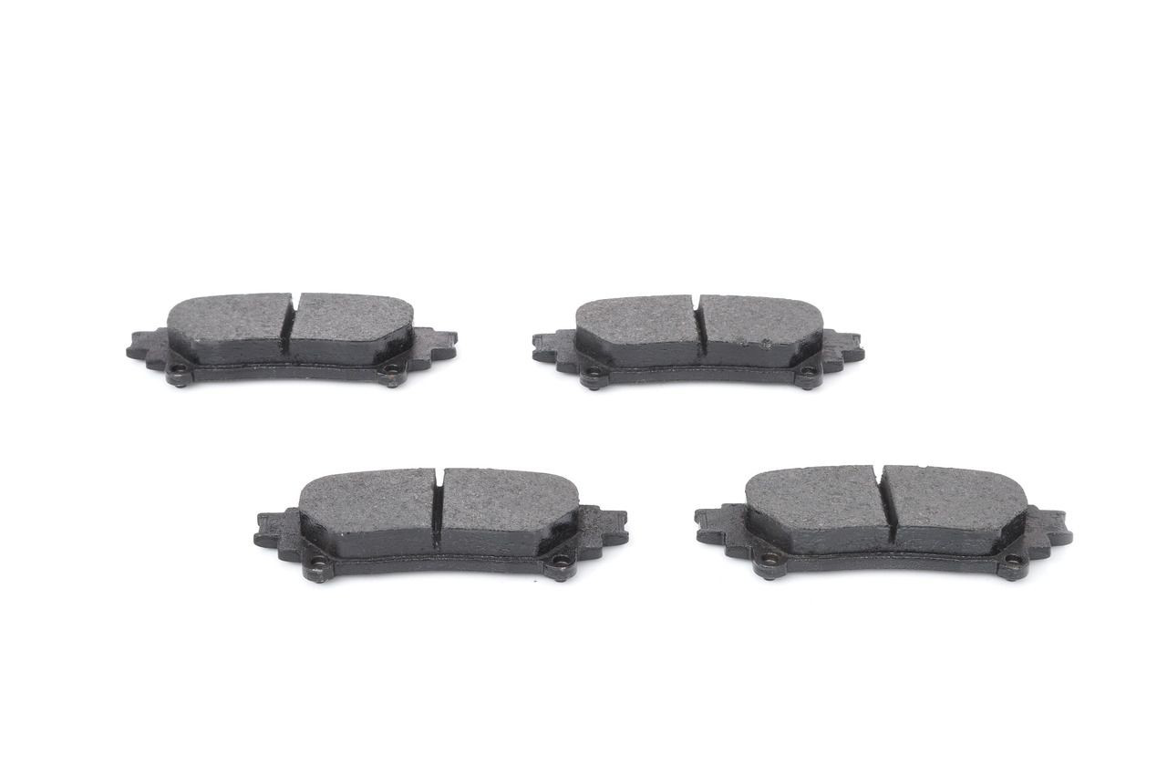 0986494873 Bosch Колодки гальмівні задні, дискові