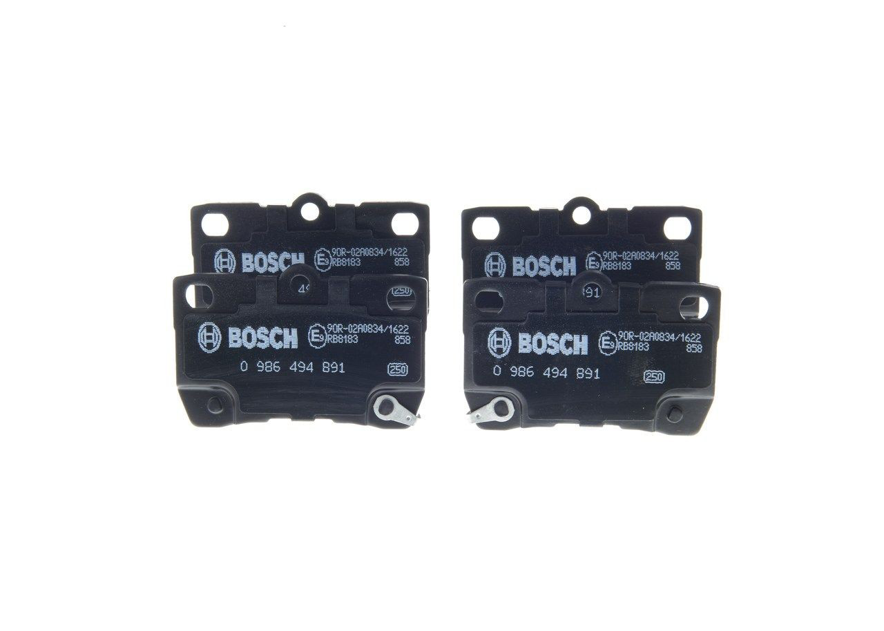 Купити 0986494891 Bosch Задні колодки