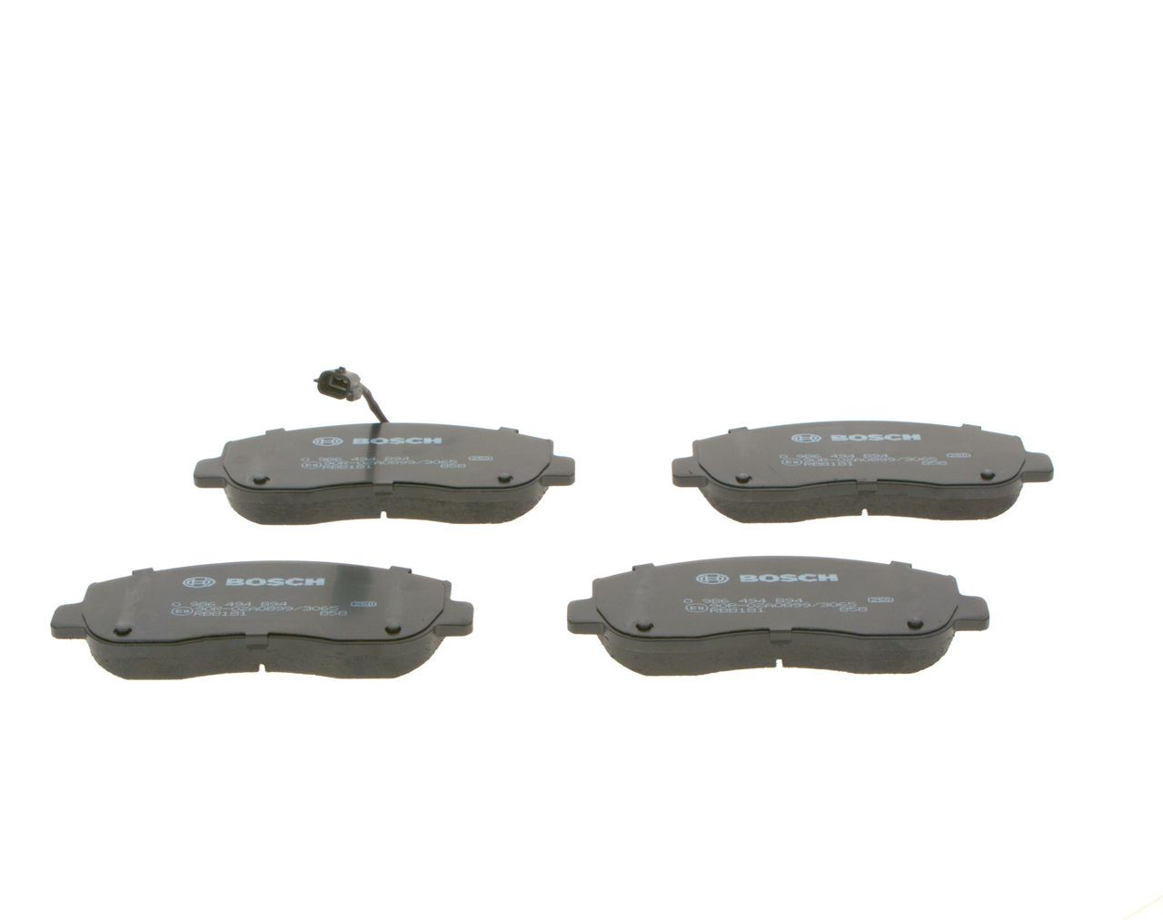 0986494894 Bosch Передні гальмівні колодки