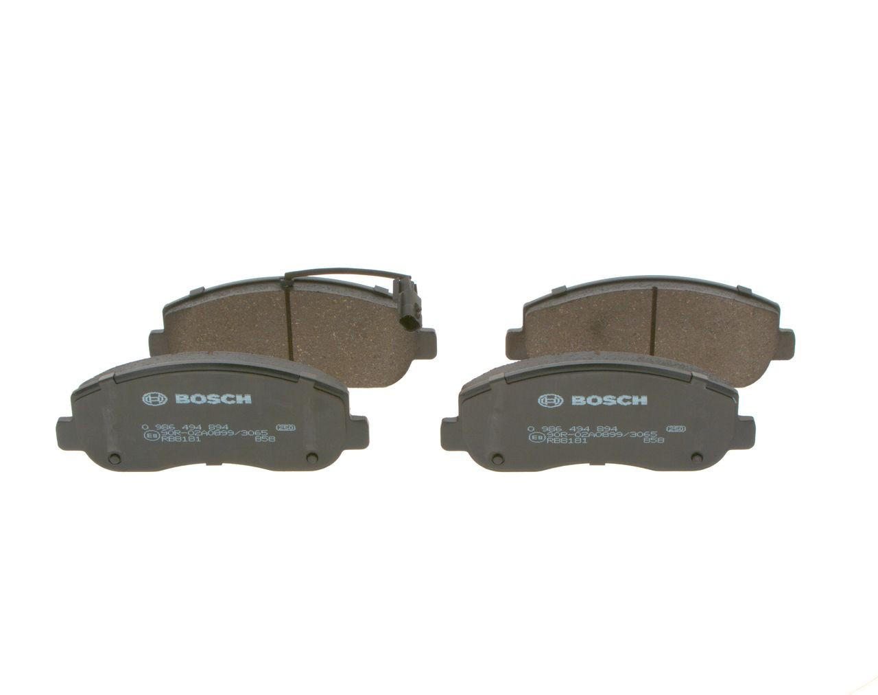Передні тормозні колодки 0986494894 Bosch