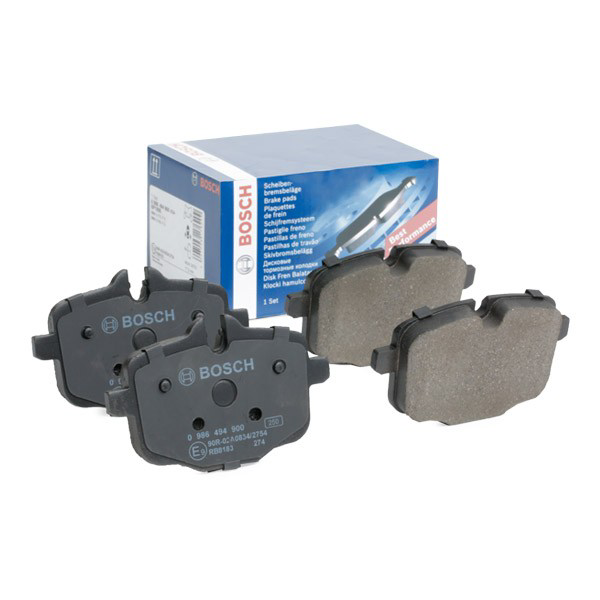 Задні гальмівні колодки 0986494900 Bosch
