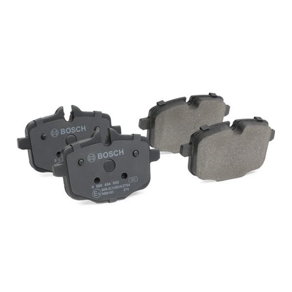 0986494900 Bosch Колодки гальмівні задні, дискові