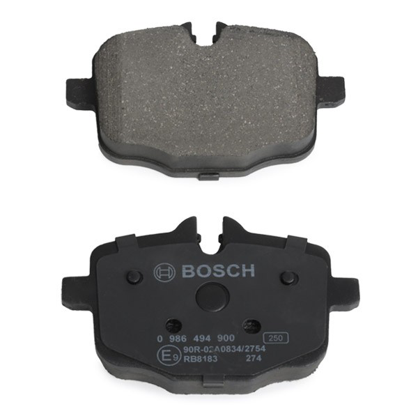 Задні гальмівні колодки 0986494900 Bosch
