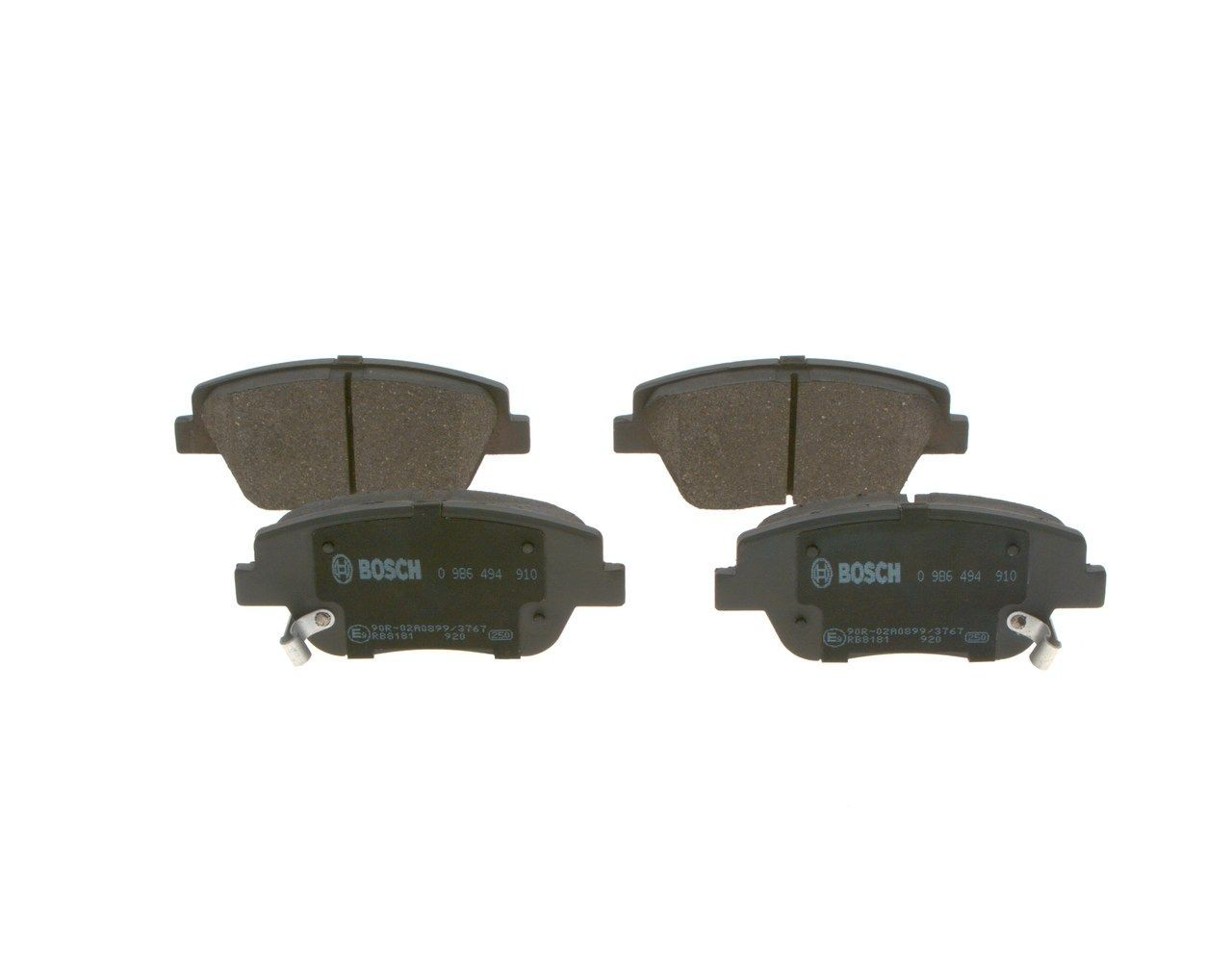 Гальмівні колодки Bosch 0986494910 ціна, від 24.46 USD