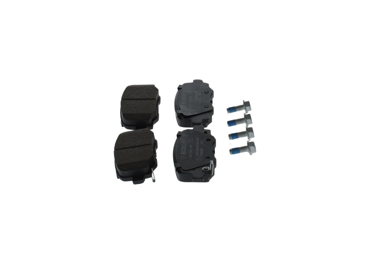Задні гальмівні колодки 0986494930 Bosch