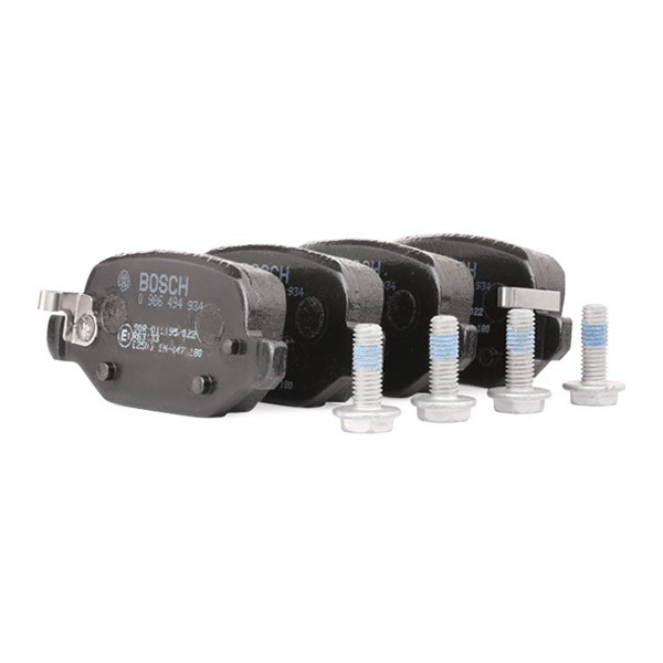 Задні гальмівні колодки 0986494934 Bosch