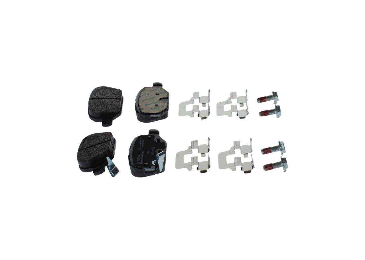 Задні гальмівні колодки 0986494935 Bosch