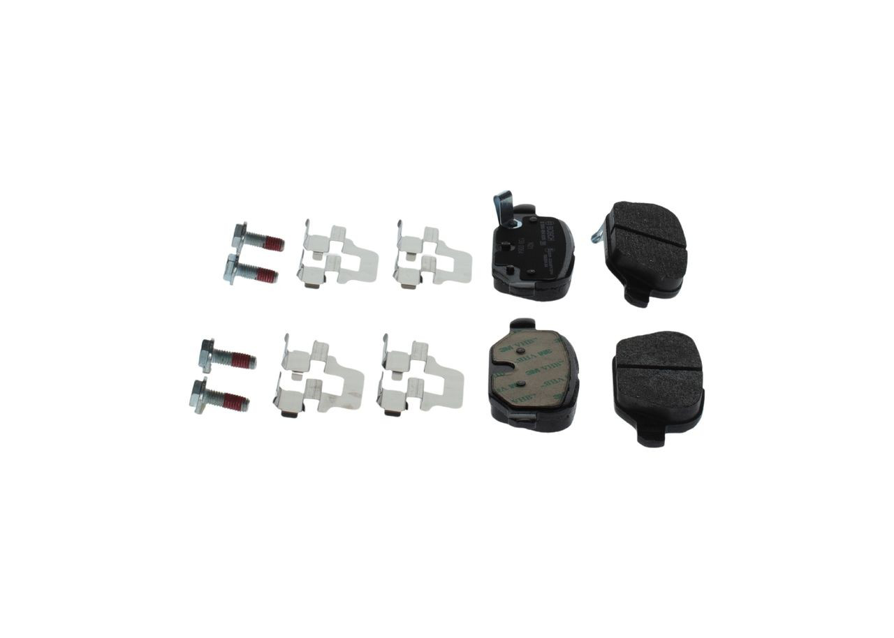 Задні гальмівні колодки Bosch 0986494935 ціна, від 28.59 USD