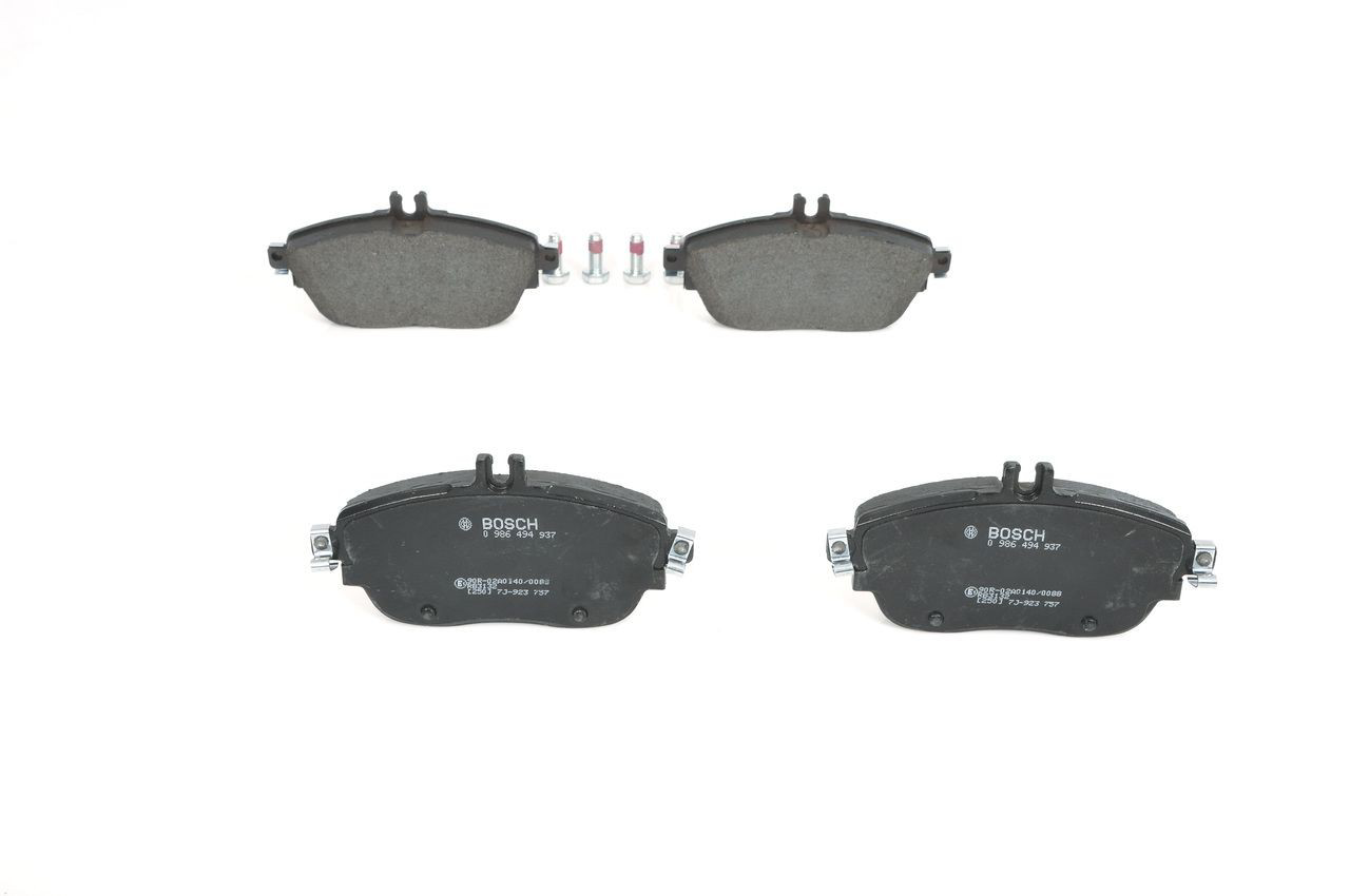 Купити 0986494937 Bosch Колодки гальмівні передні, дискові