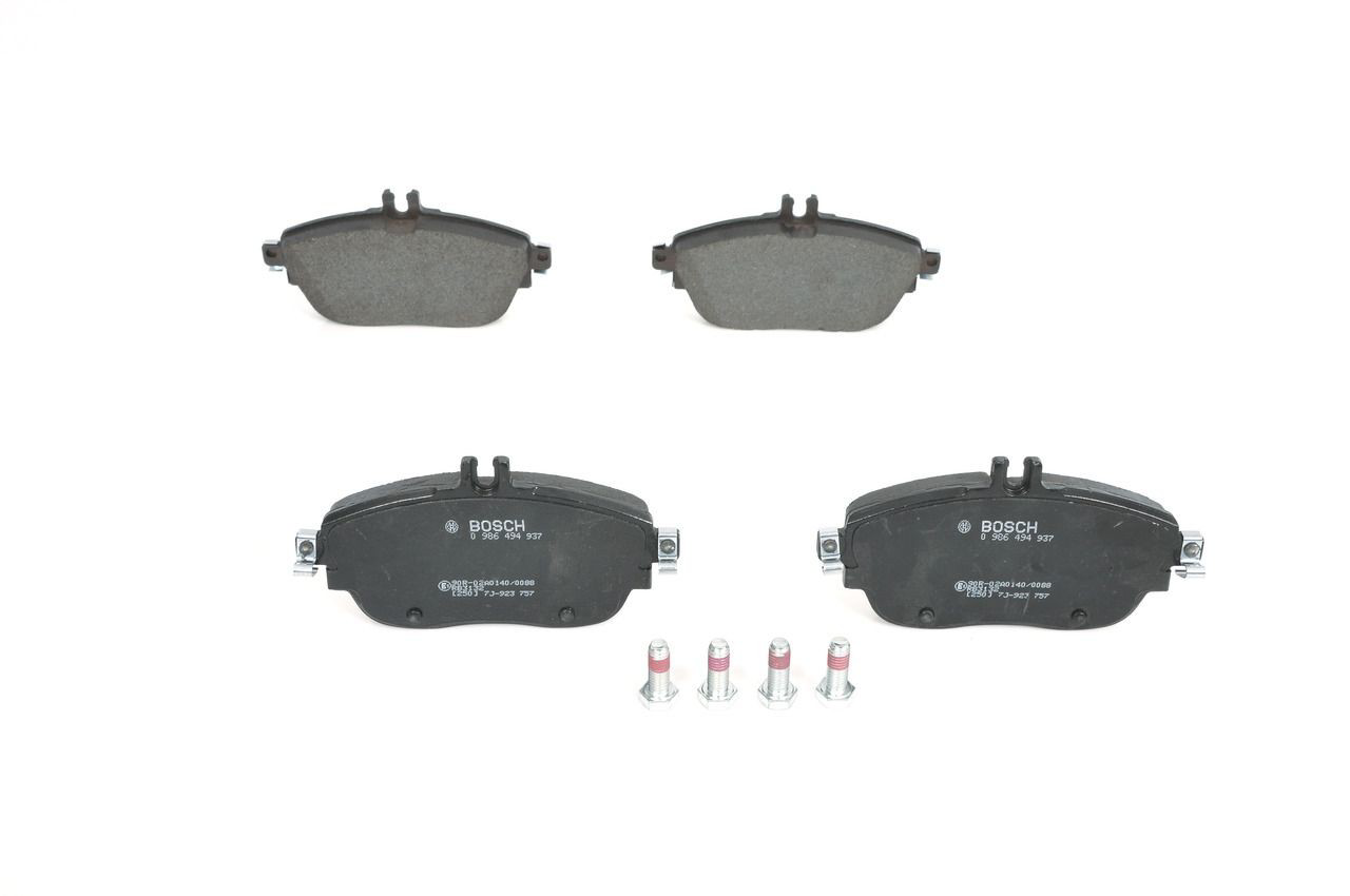 Гальмівні колодки Bosch 0986494937 ціна, від 39.76 USD