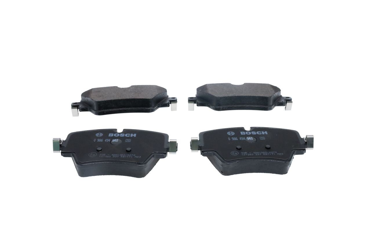 Купити 0986494940 Bosch Колодки гальмівні передні, дискові