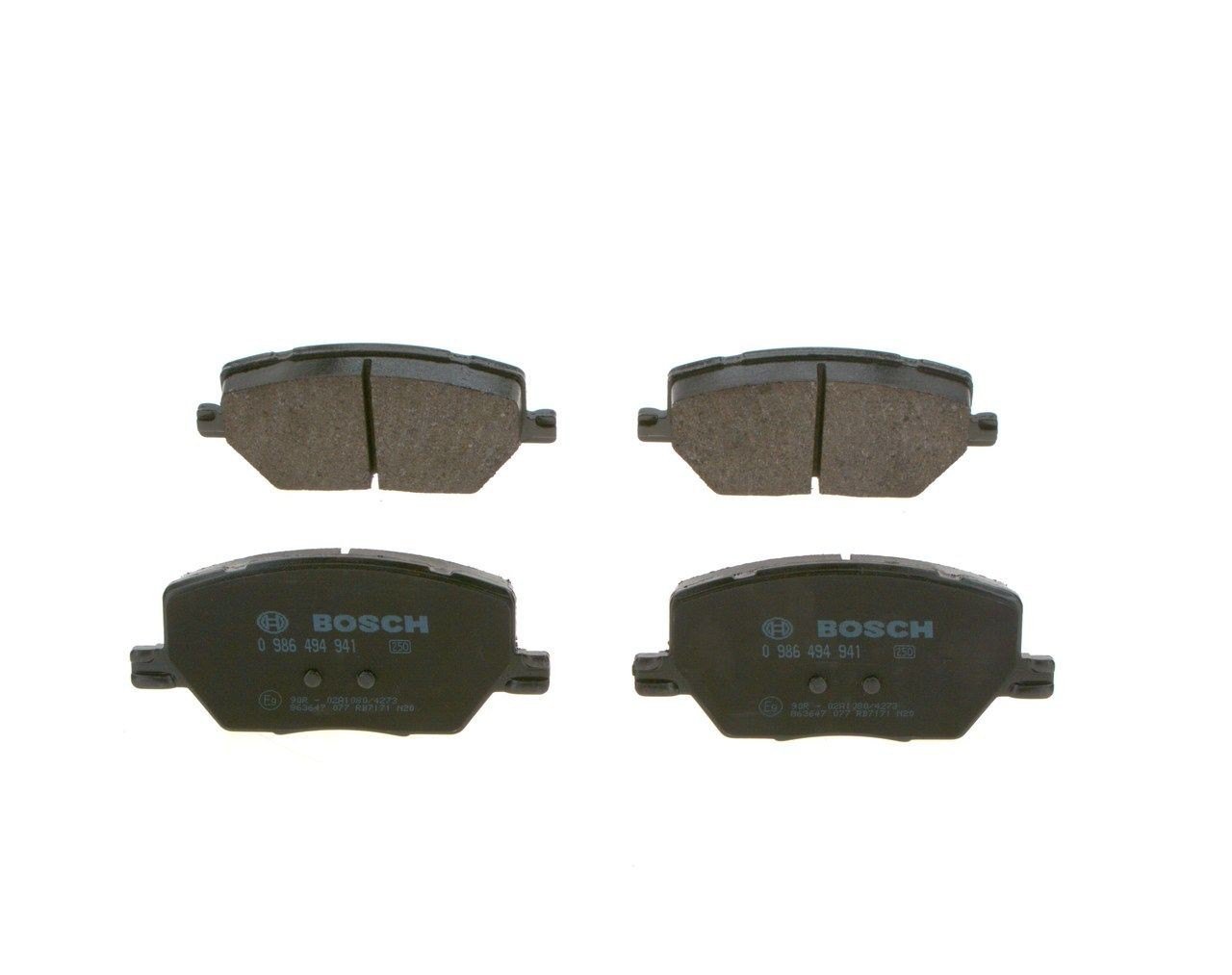 Гальмівні колодки Bosch 0986494941 ціна, від 49.41 USD