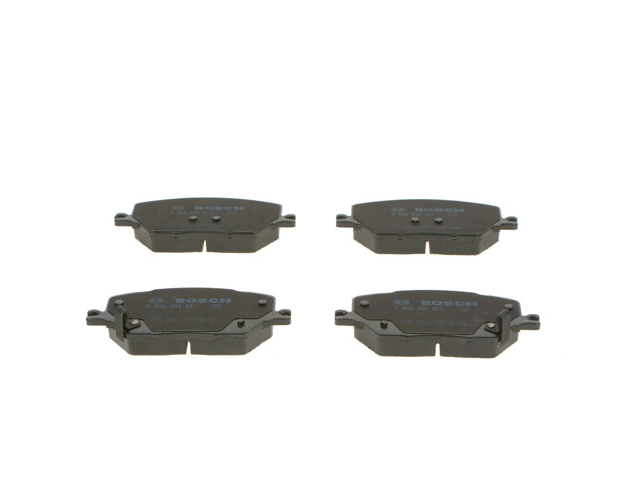 Передні тормозні колодки 0986494941 Bosch