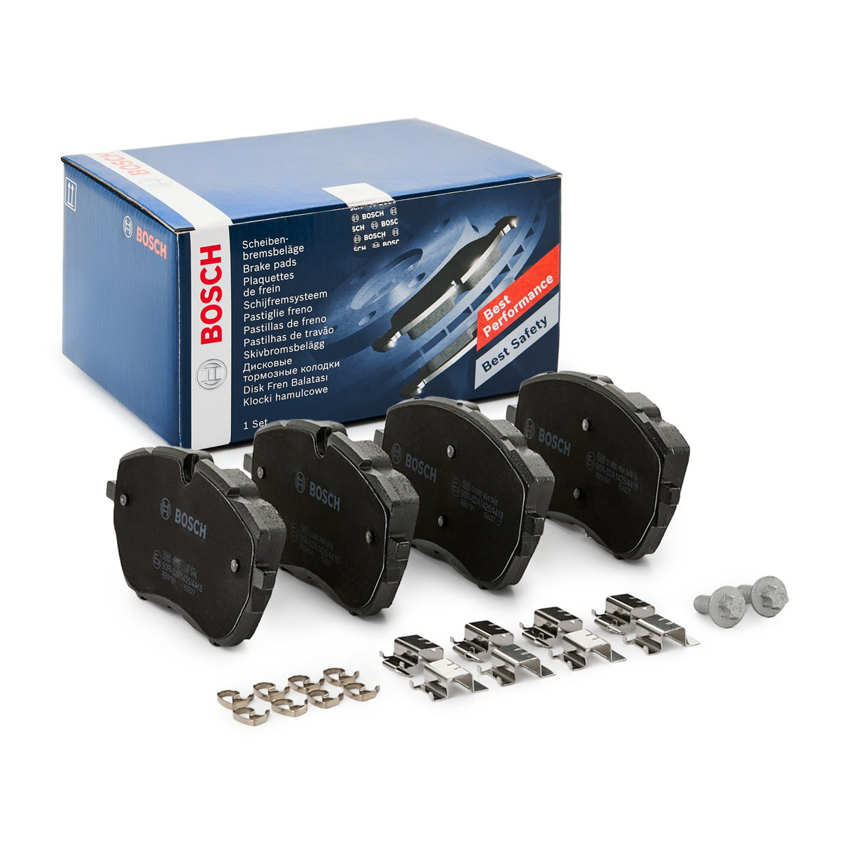 Передні тормозні колодки 0986494946 Bosch