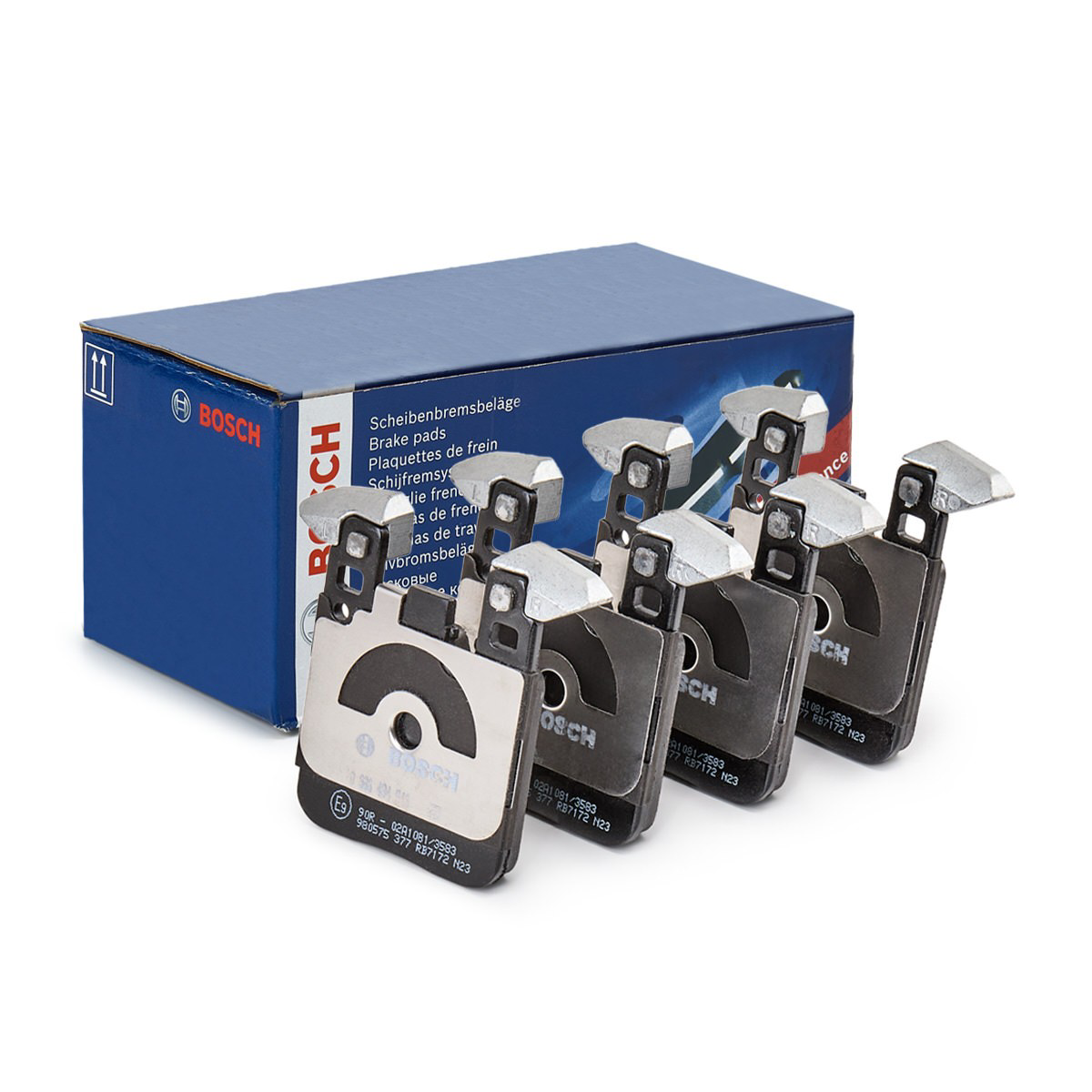 Задні гальмівні колодки Bosch 0986494948 ціна, від 58.09 USD