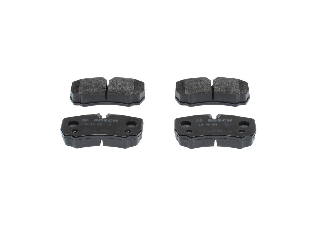 Задні гальмівні колодки Bosch 0986494953 ціна, від 34.45 USD
