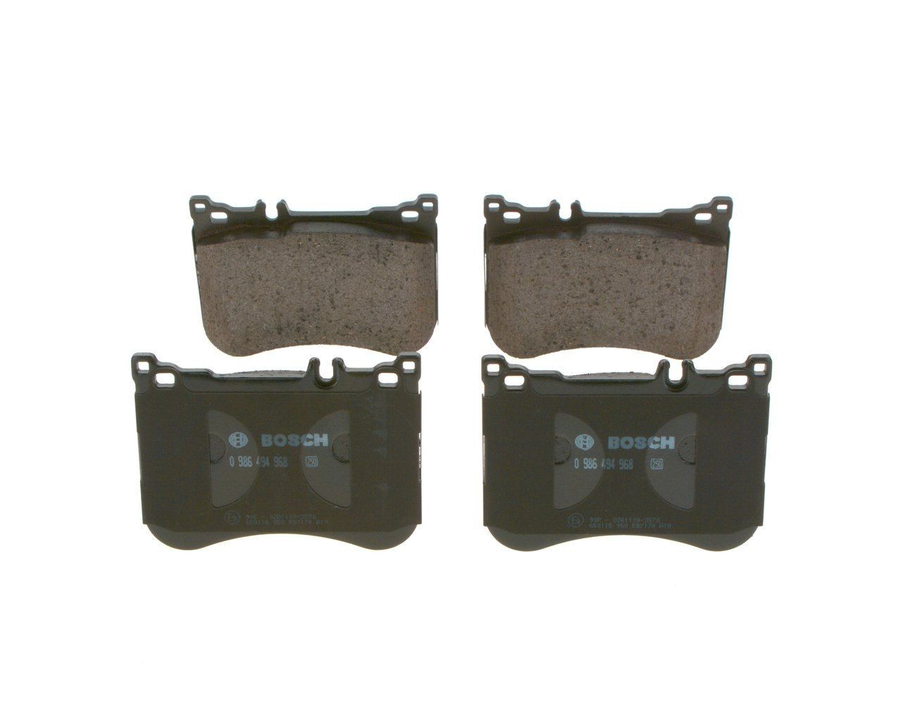 Гальмівні колодки Bosch 0986494968 ціна, від 68.97 USD