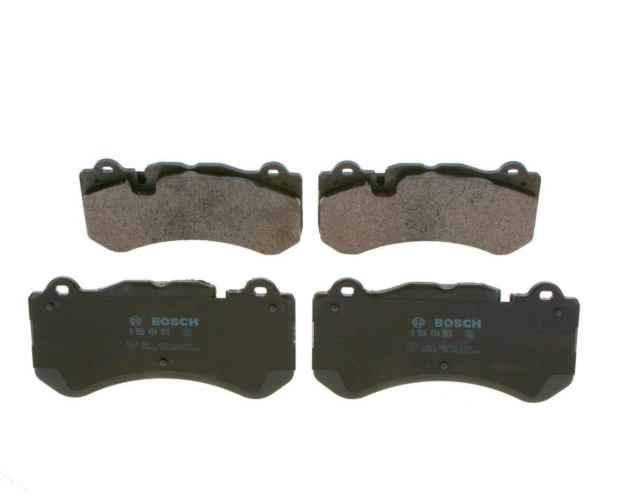 Передні тормозні колодки 0986494970 Bosch