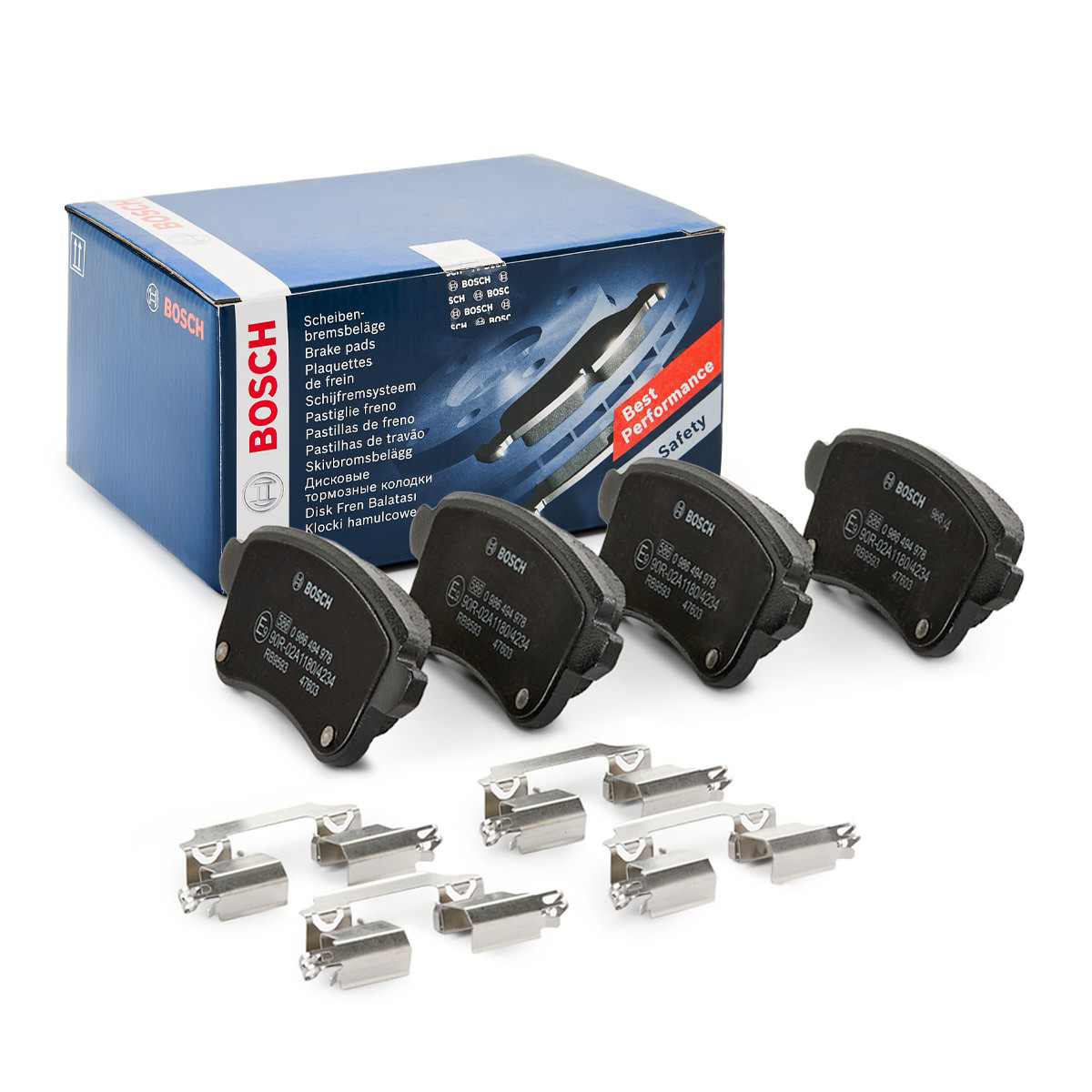 Задні дискові колодки Bosch 0986494978