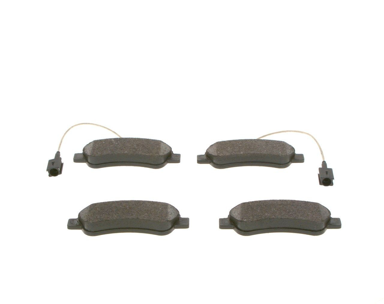 Задні гальмівні колодки 0986494994 Bosch