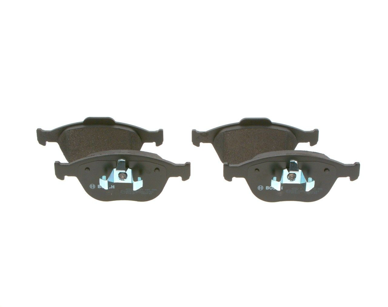 Передні тормозні колодки 0986495066 Bosch
