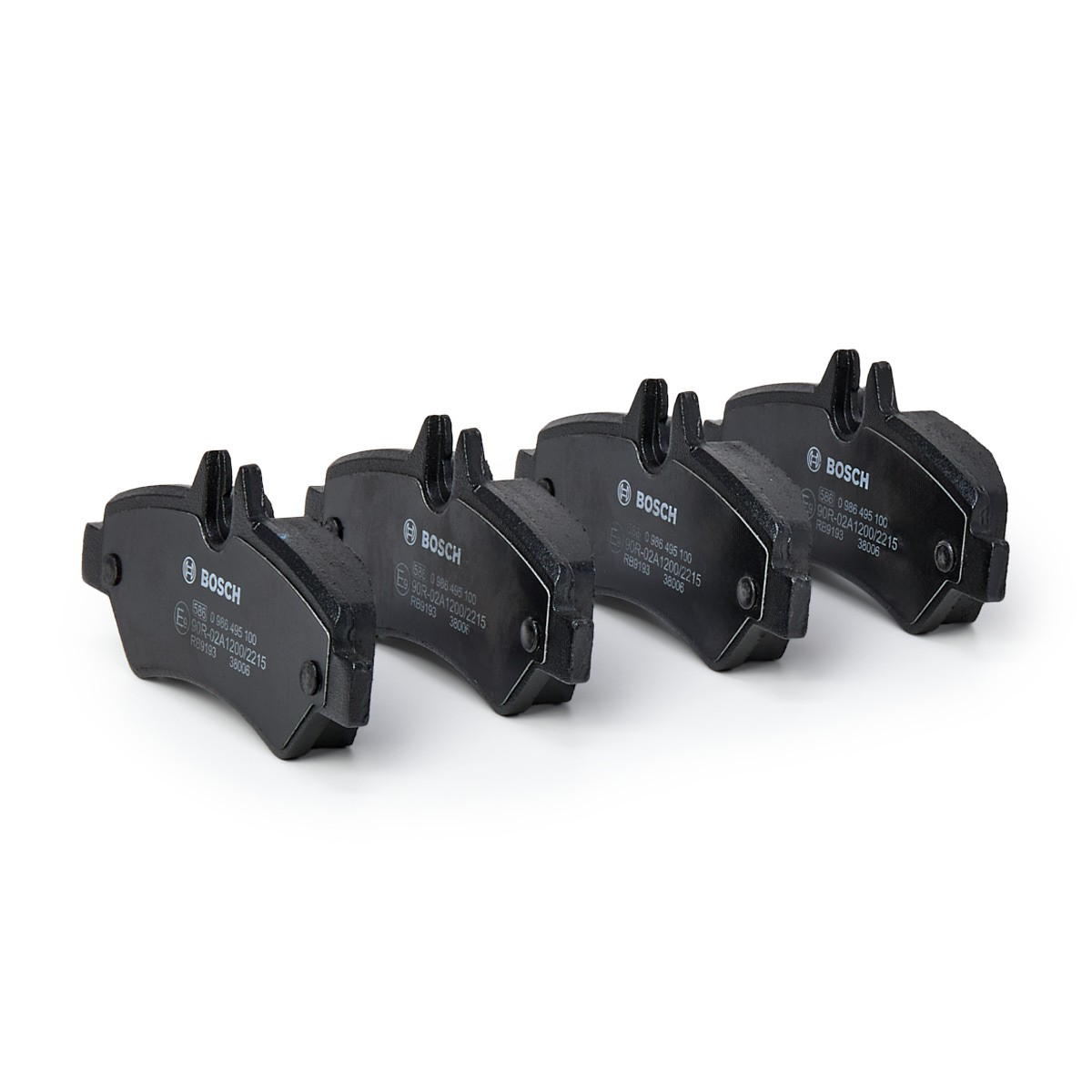 Купити 0986495100 Bosch Задні колодки
