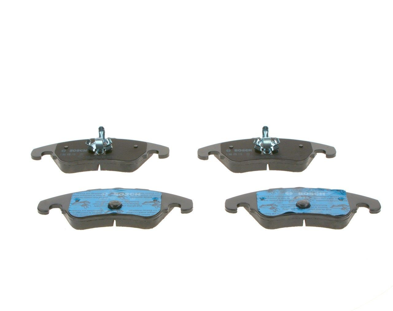 0986495110 Bosch Передні гальмівні колодки