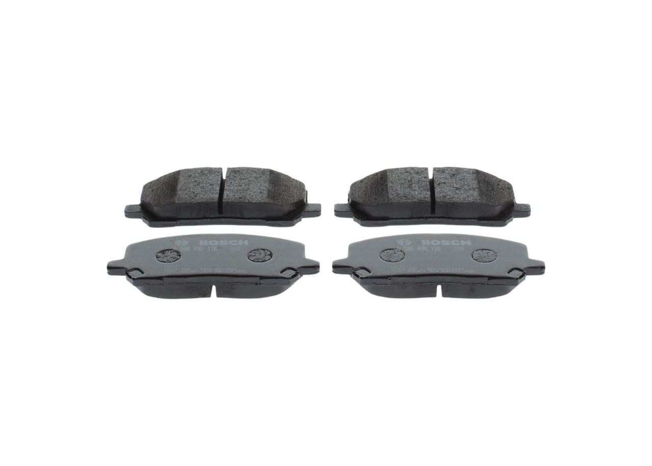 Купити 0986495126 Bosch Колодки гальмівні передні, дискові