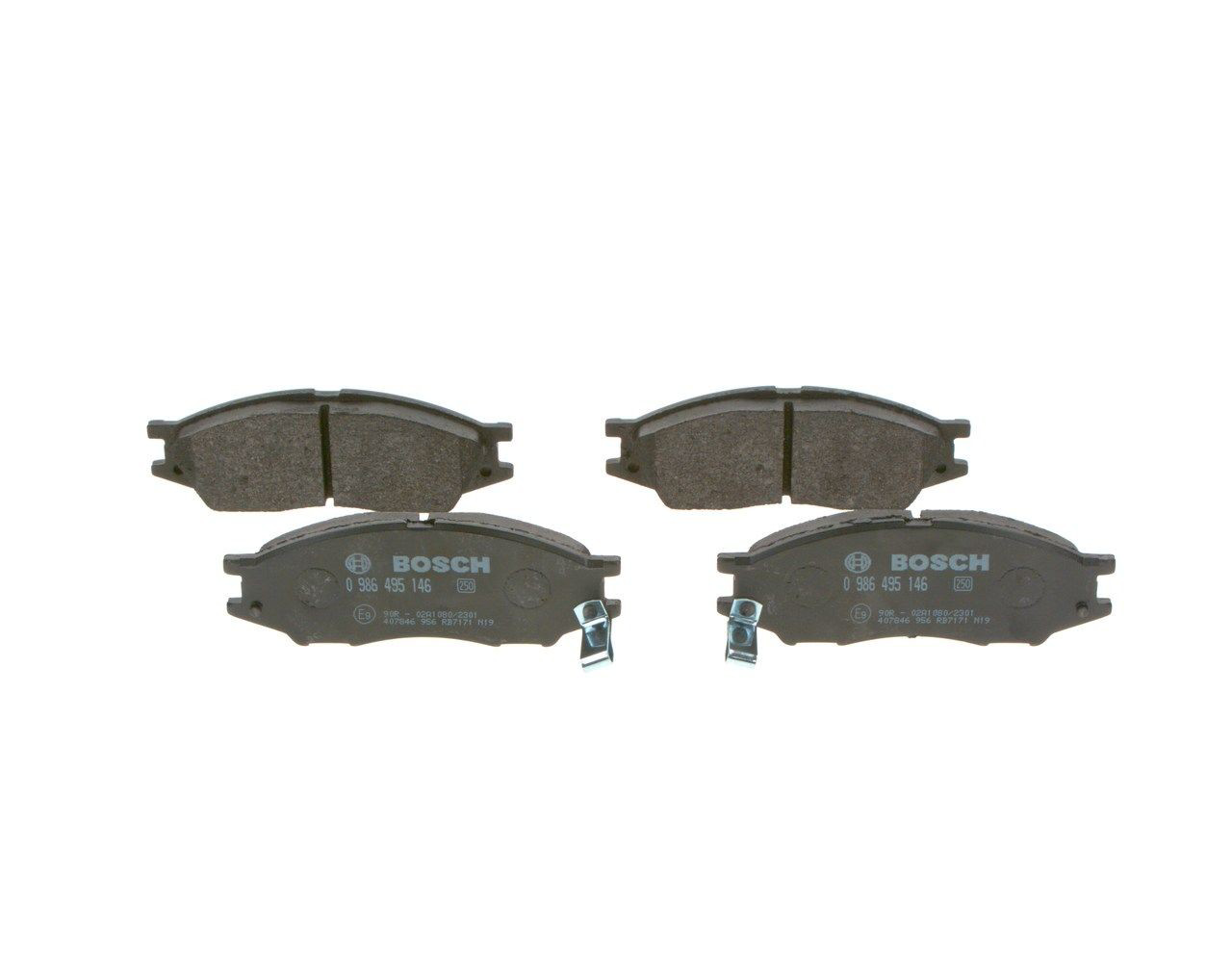 Купити 0986495146 Bosch Колодки гальмівні передні, дискові