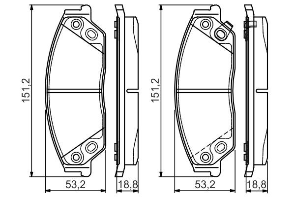 Гальмівні колодки Bosch 0986495149 ціна, від 29.07 USD