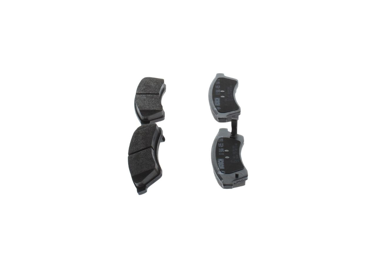 Задні гальмівні колодки 0986495168 Bosch