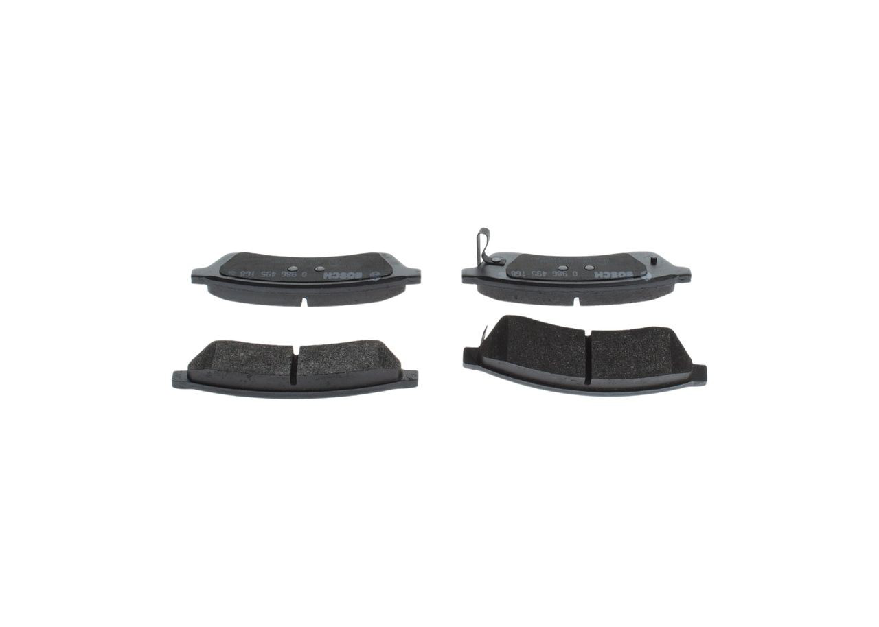 Задні гальмівні колодки Bosch 0986495168 ціна, від 25.39 USD