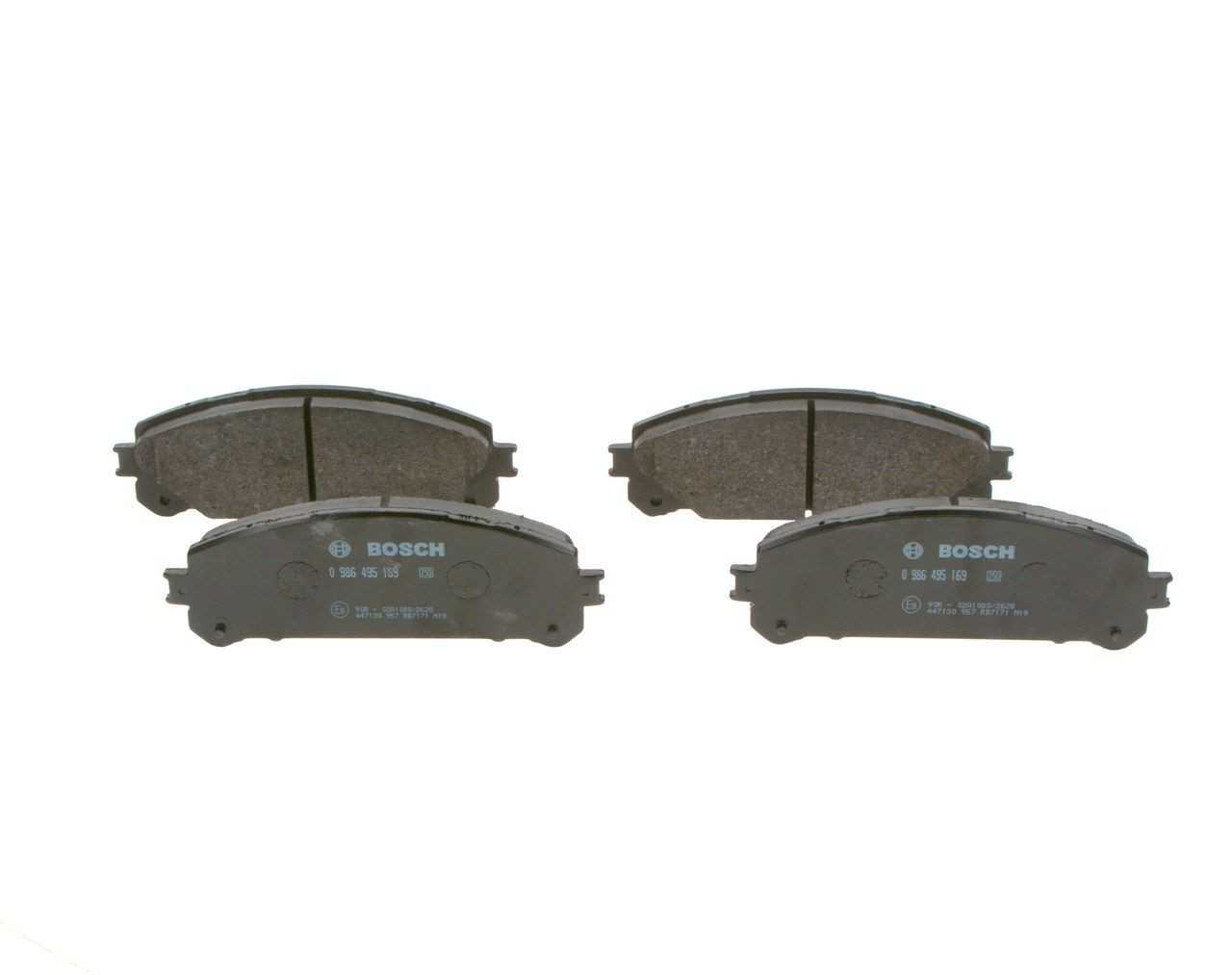 0986495169 Bosch Передні гальмівні колодки