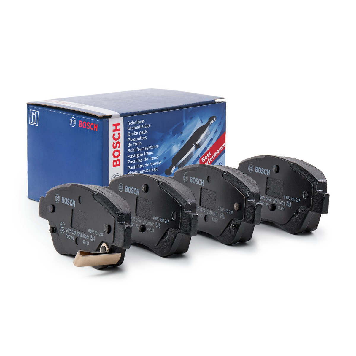 Гальмівні колодки Bosch 0986495237 ціна, від 22.43 USD