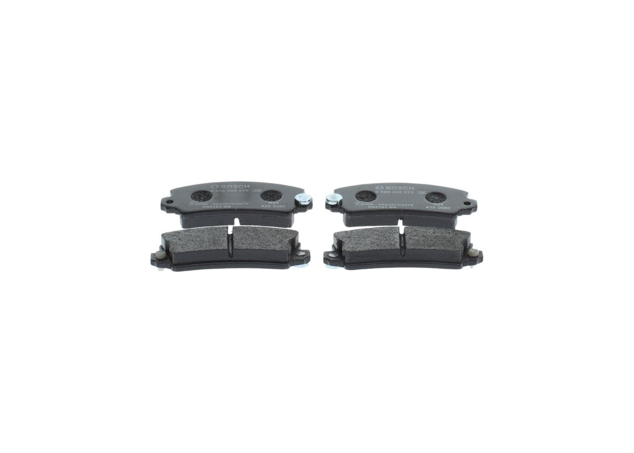 Купити 0986495270 Bosch Колодки гальмівні передні, дискові