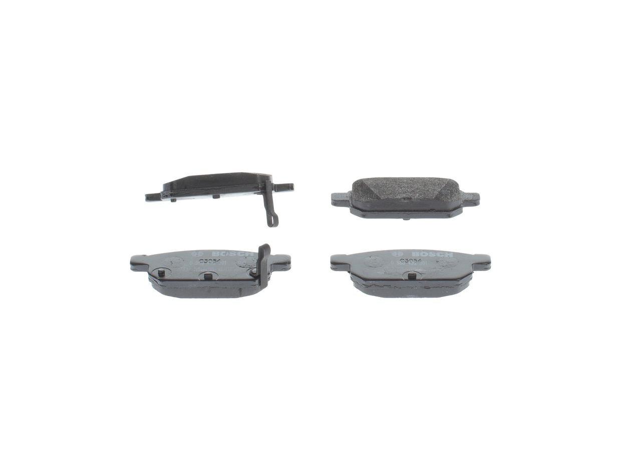 0986495301 Bosch Колодки гальмівні задні, дискові