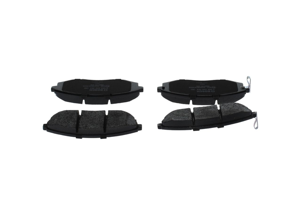 0986495353 Bosch Передні гальмівні колодки