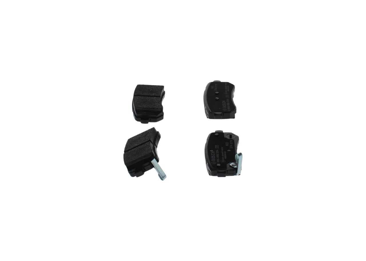 0986495354 Bosch Колодки гальмівні задні, дискові