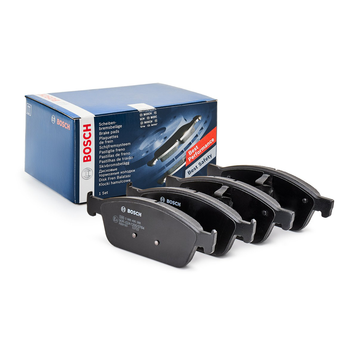 0986495388 Bosch Передні гальмівні колодки
