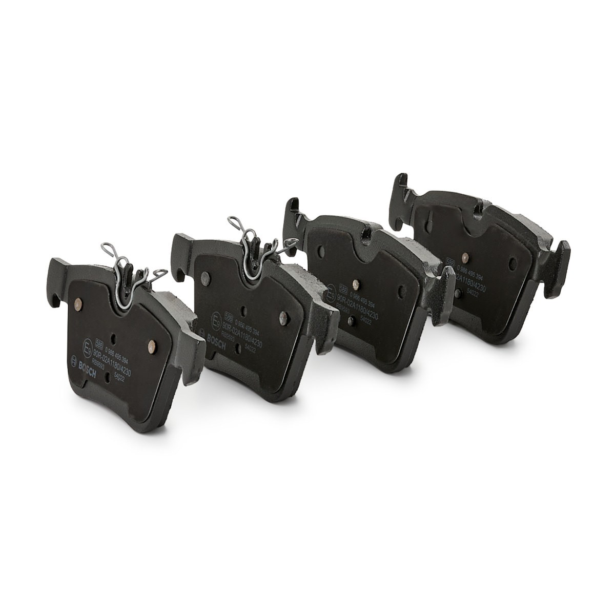 Задні гальмівні колодки Bosch 0986495394 ціна, від 31.38 USD
