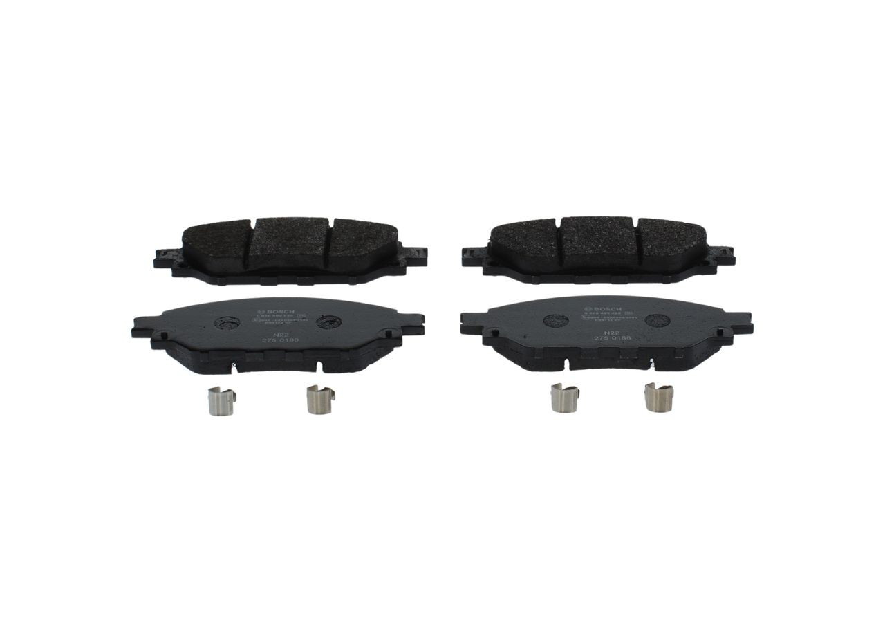 0986495425 Bosch Передні гальмівні колодки