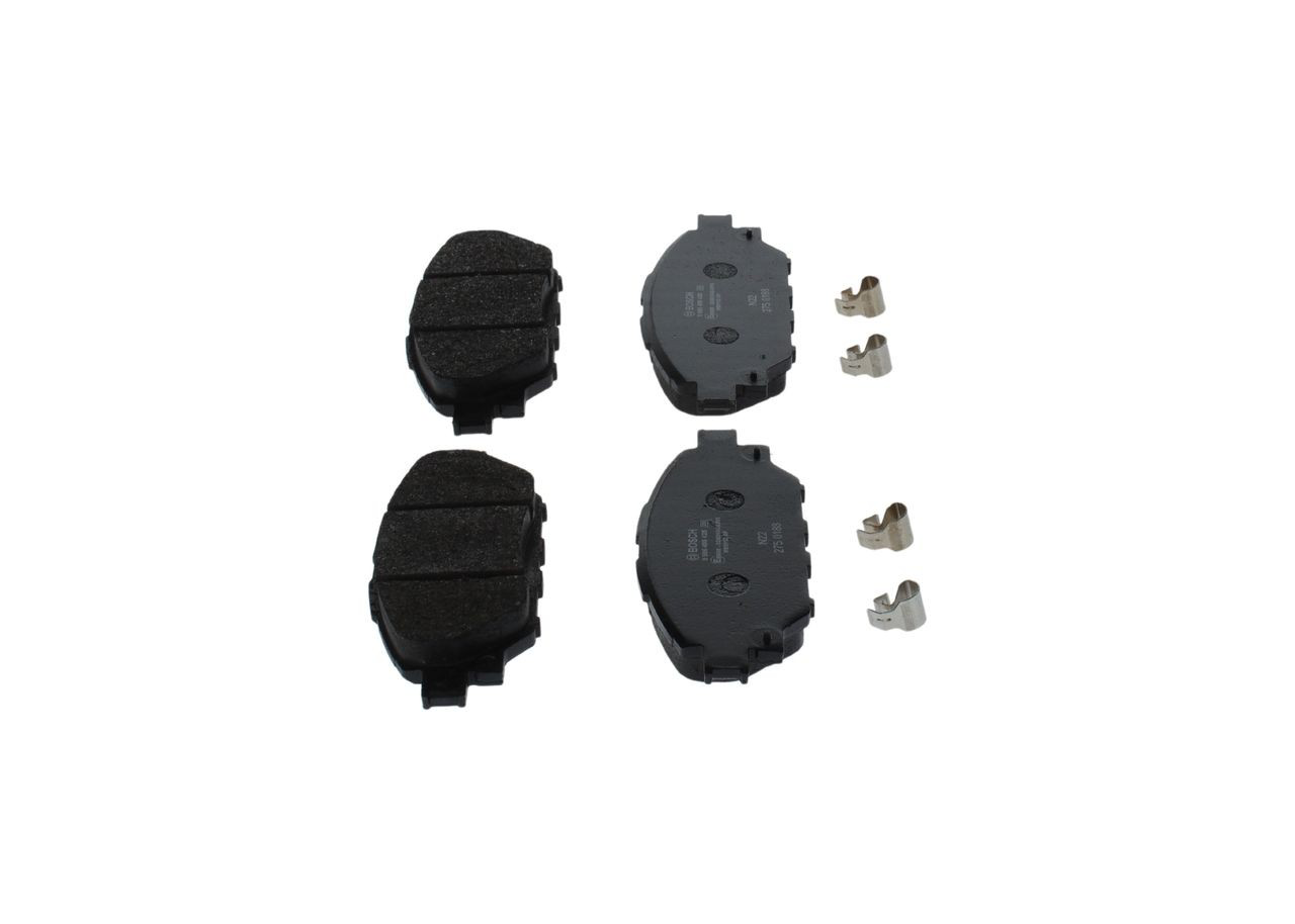 Передні тормозні колодки 0986495425 Bosch