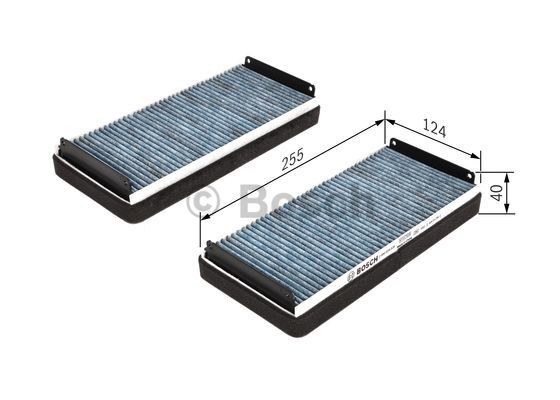Фільтр повітряний обігрівача Bosch 0986628528 ціна, від 6.30 USD