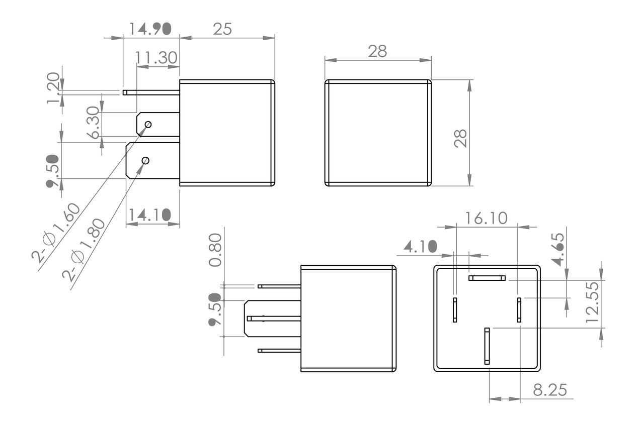 Купити 0986AH0082 Bosch Реле електричне багатофункціональне